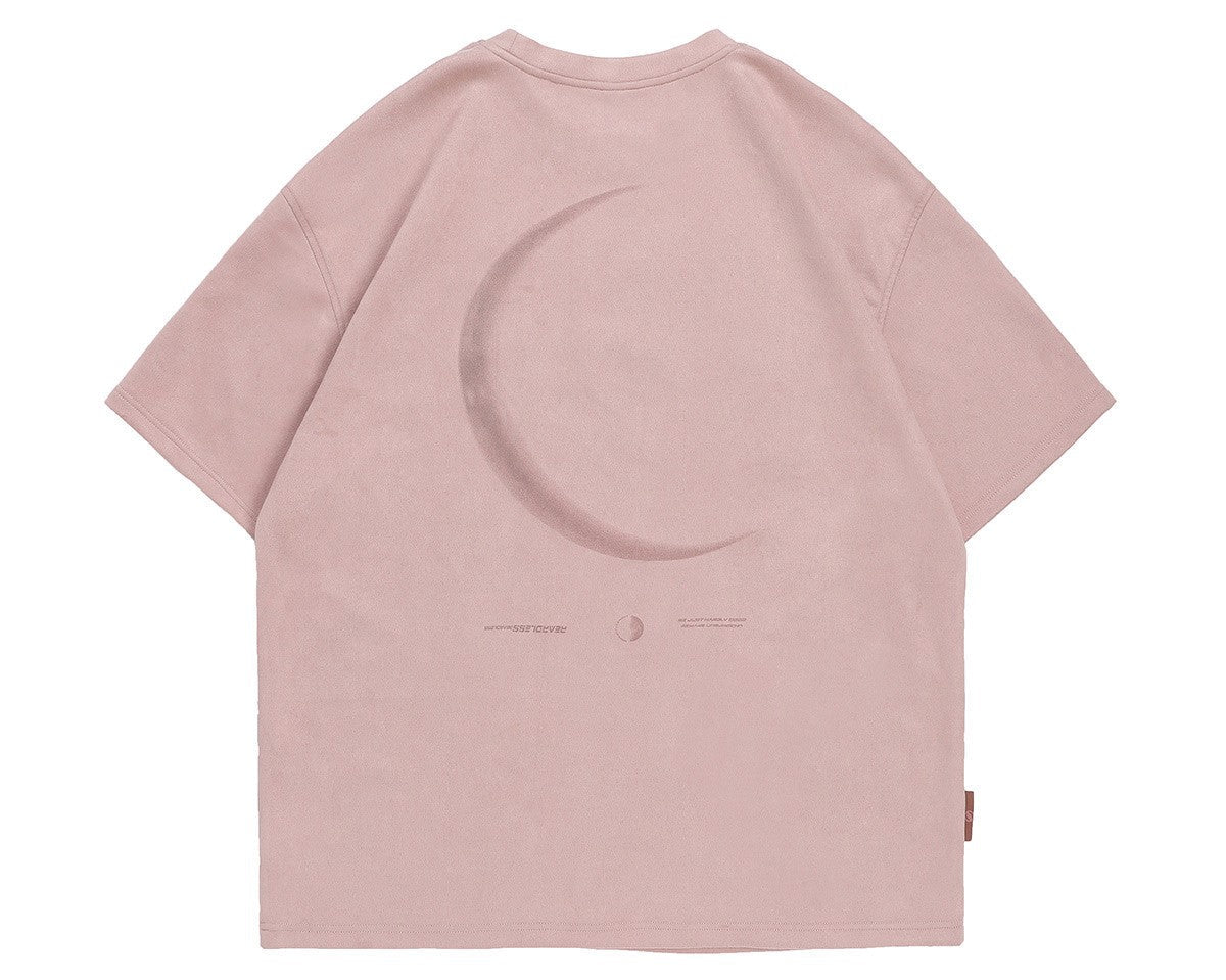 BJHG 3M Reflective Crescent Moon T-Shirt