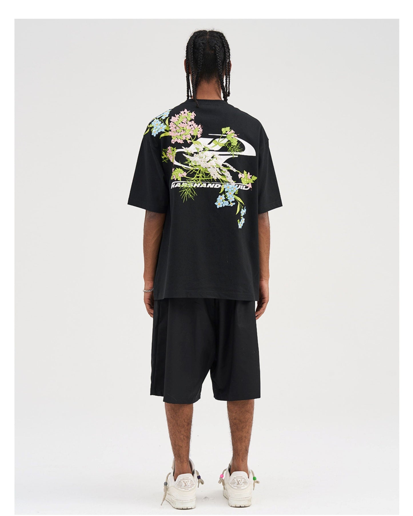 Embroidered 'Bloom' Tee by HARSH and CRUEL