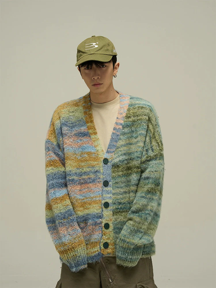 WLNEXT 'Dopamine' Two-Tone Cardigan