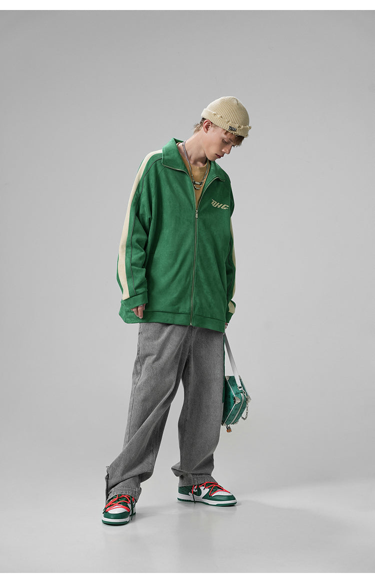 BJHG 3M Suede Athletic Jacket