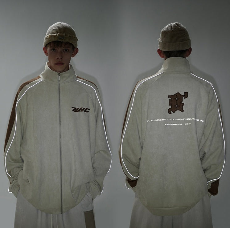 BJHG 3M Suede Athletic Jacket