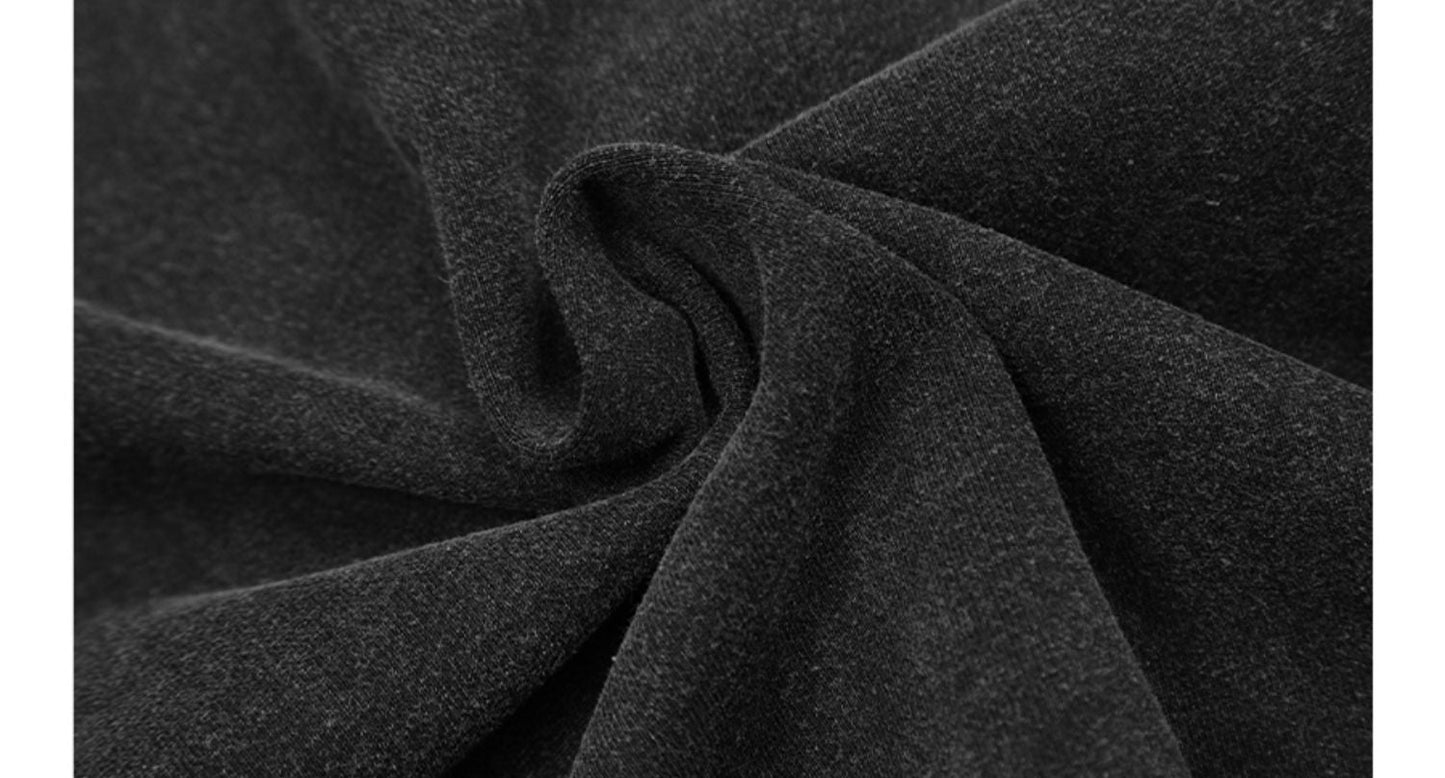 MRNEARLY Vintage Washed Heavyweight Zip Jacket