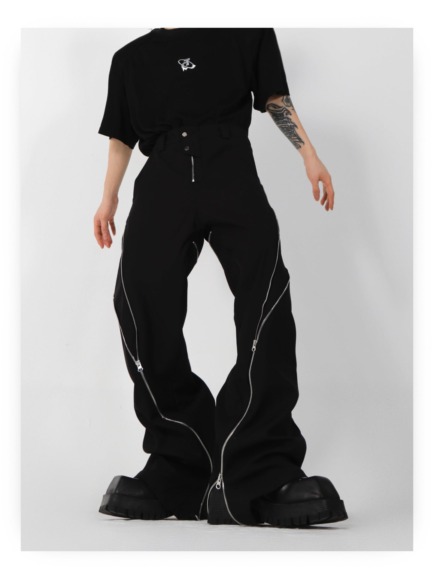 CulturE Zip-Up Trousers