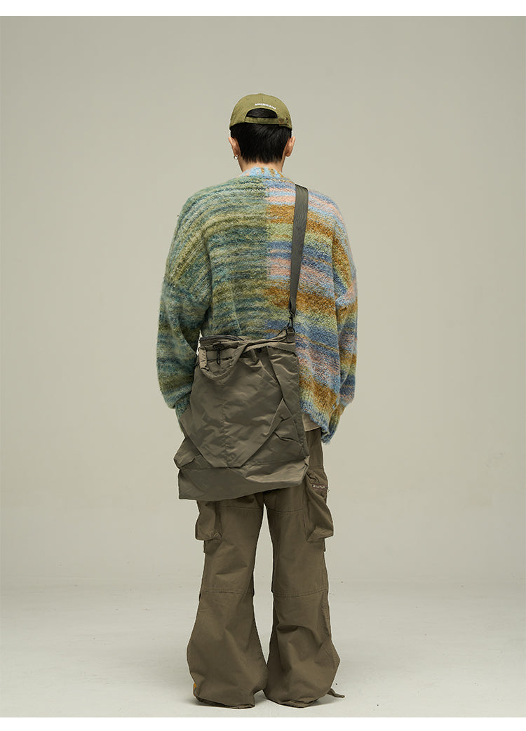WLNEXT 'Dopamine' Two-Tone Cardigan
