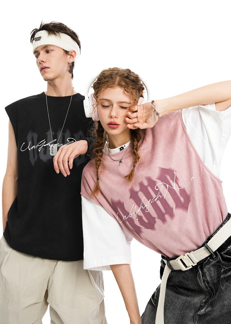 BJHG Logo Sleeveless T-Shirt