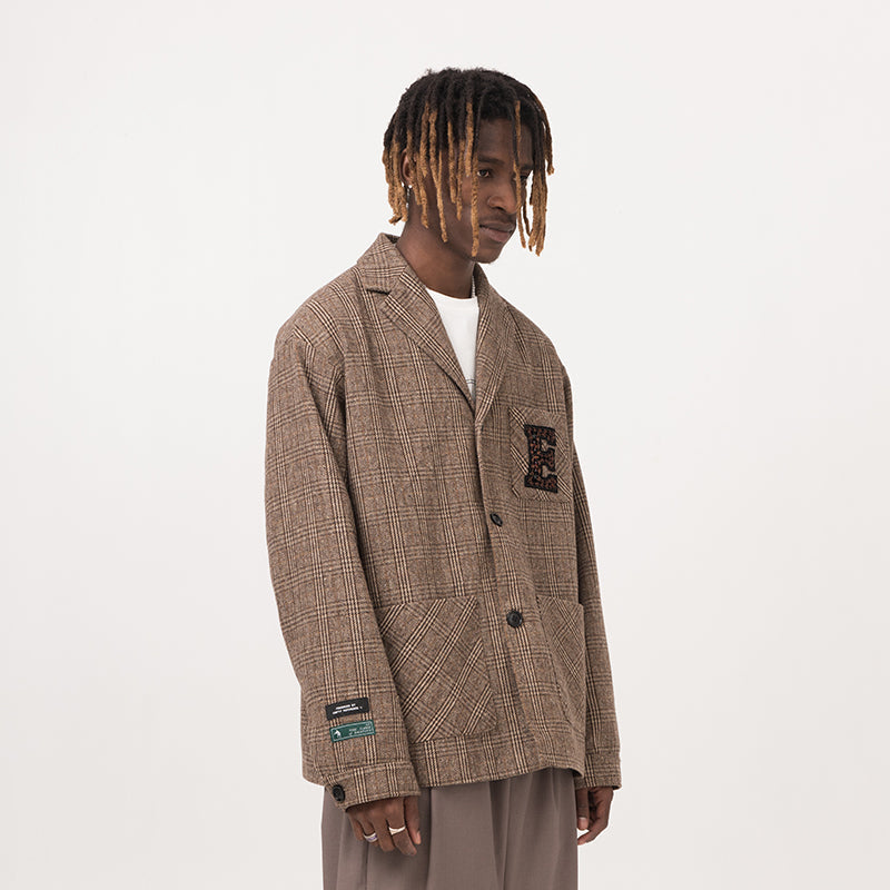 Plaid Blazer - Empty Reference