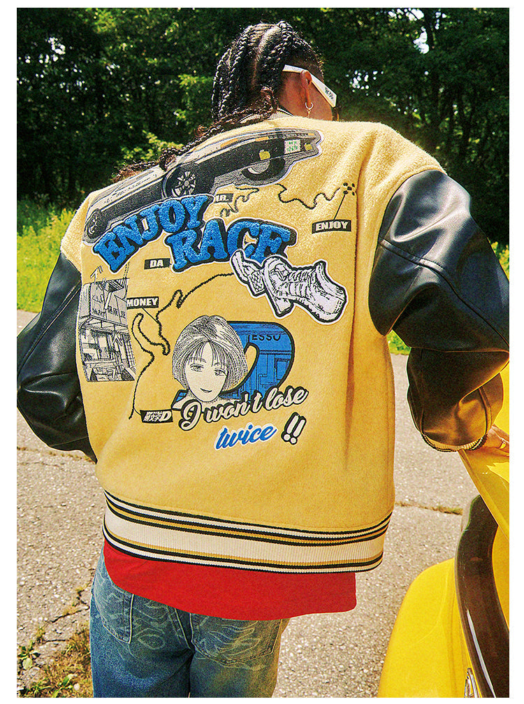 MEDM 'Race Day' Varsity Jacket