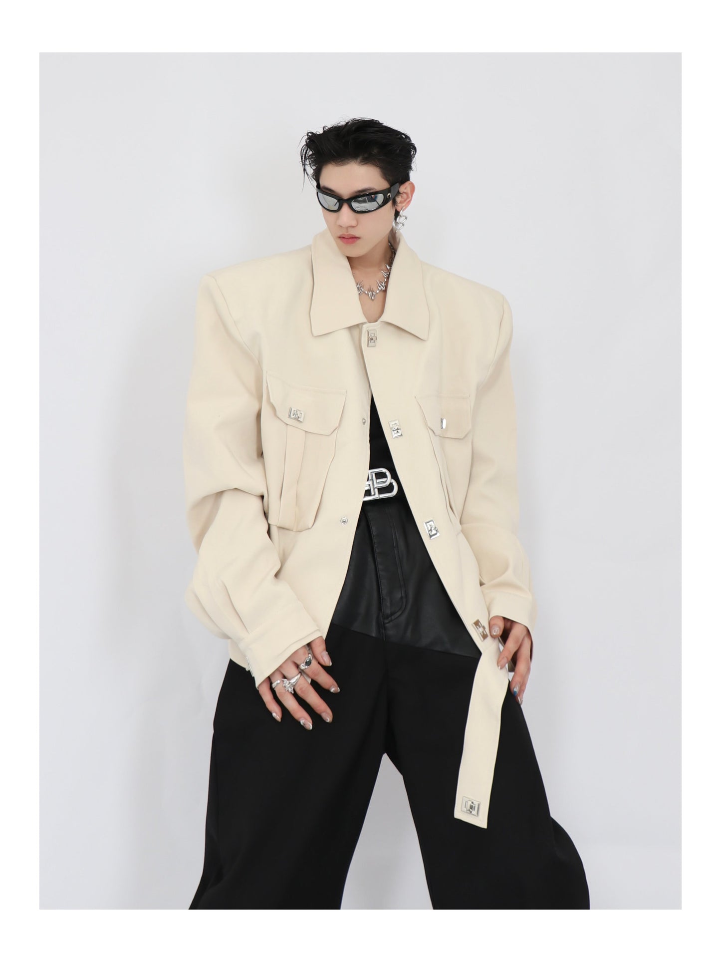 CulturE Padded Shoulder Jacket