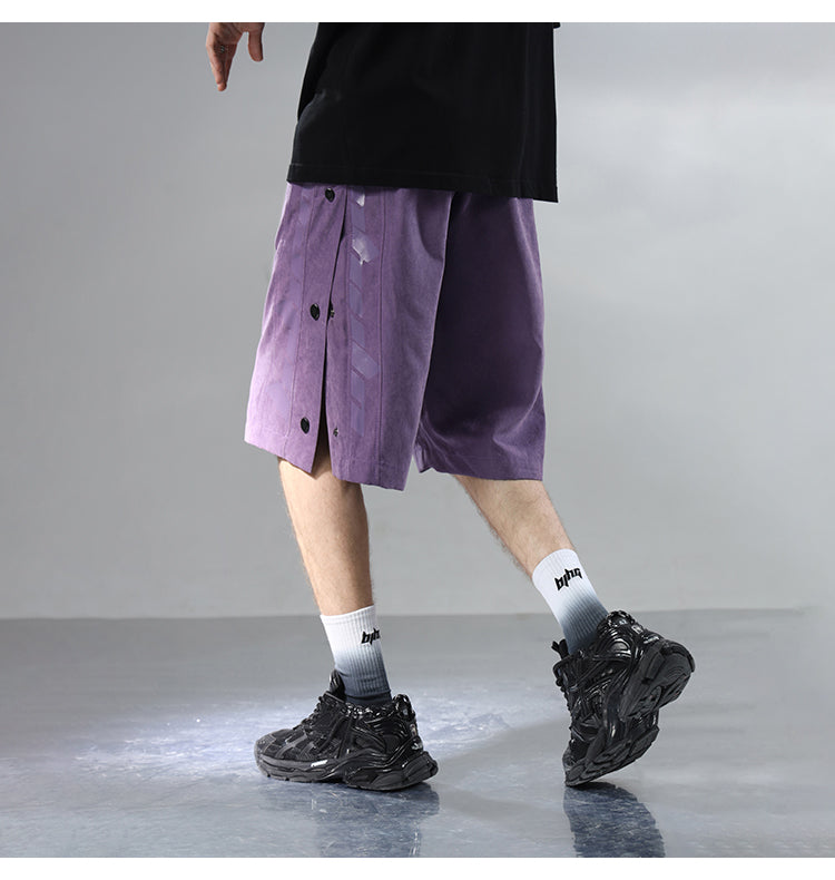 BJHG Casual Button-Up Shorts