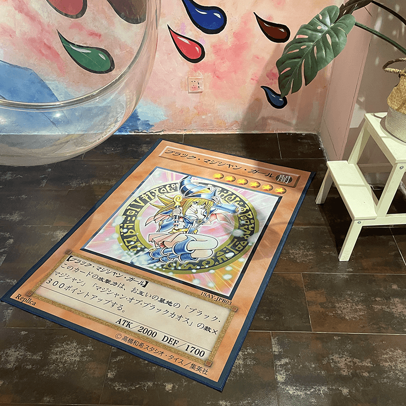Classic Yu-Gi-Oh Card Area Rugs