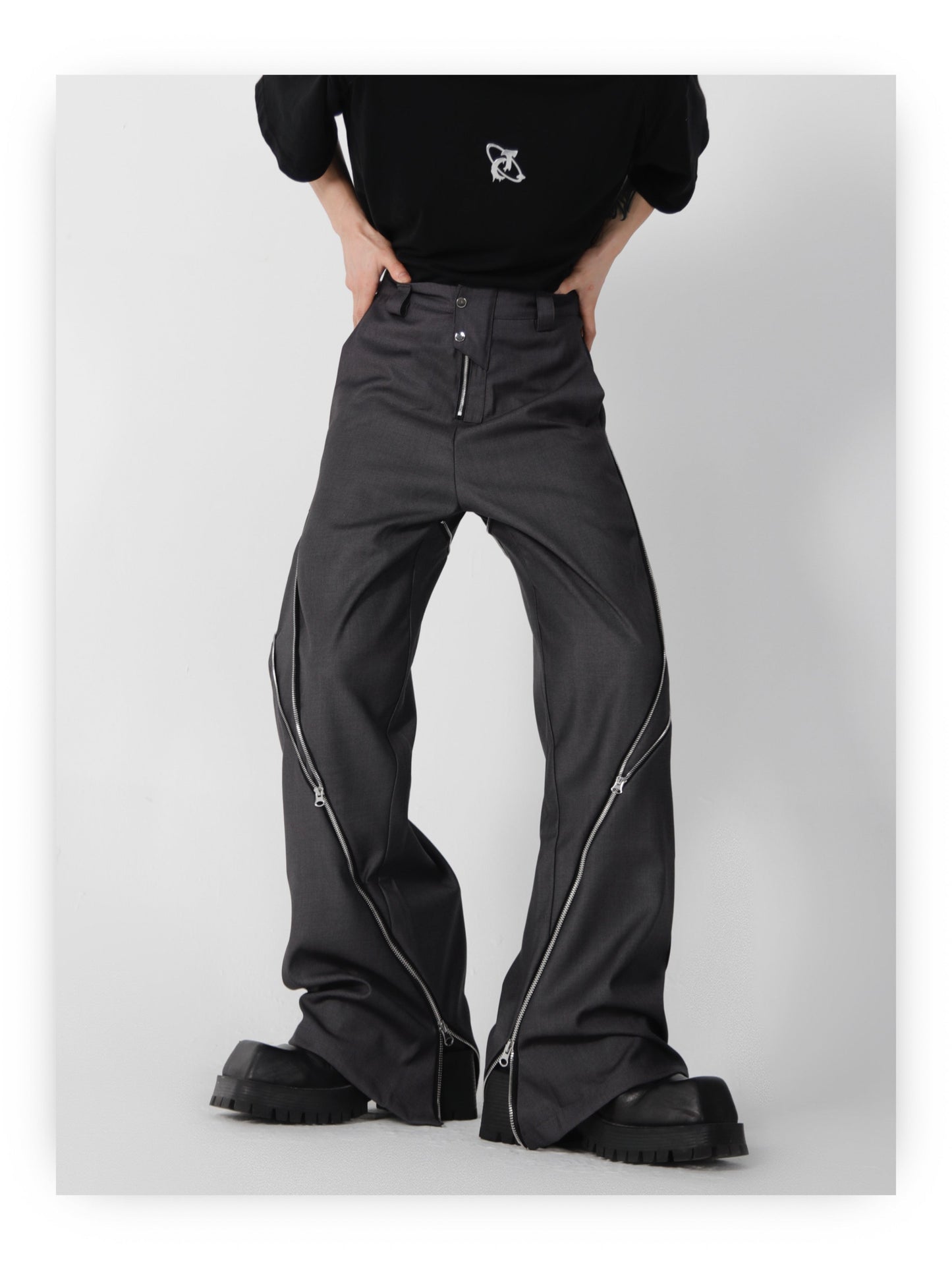 CulturE Zip-Up Trousers