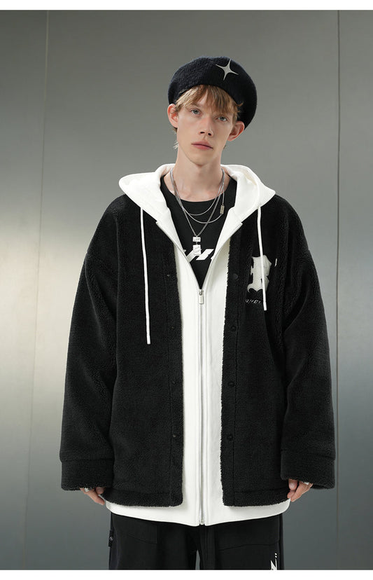 BJHG Two-Tone Layered Jacket