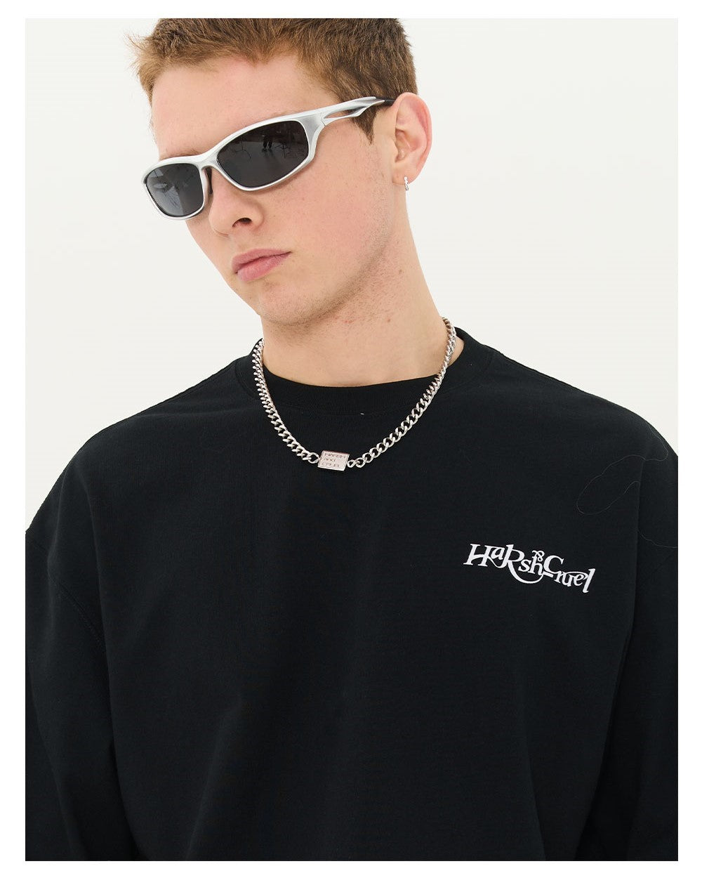 Bold and Edgy Logo T-Shirt