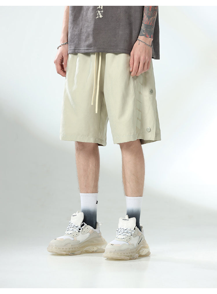 BJHG Casual Button-Up Shorts