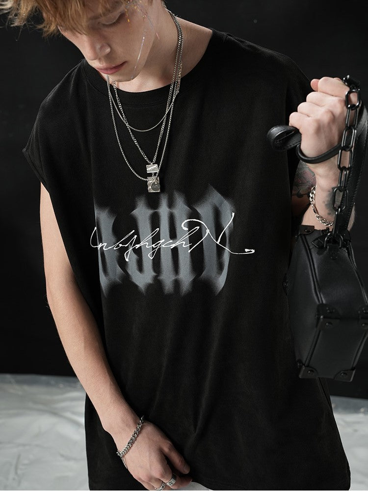 BJHG Logo Sleeveless T-Shirt