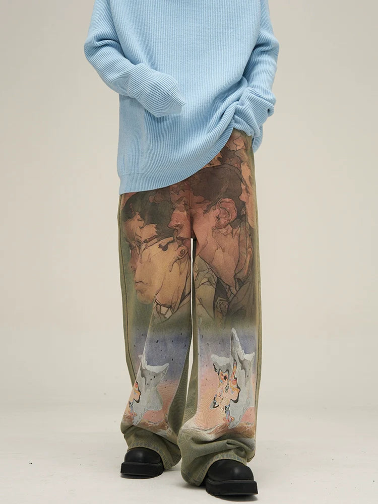 HJK Limited Edition Oil-Painted Denim