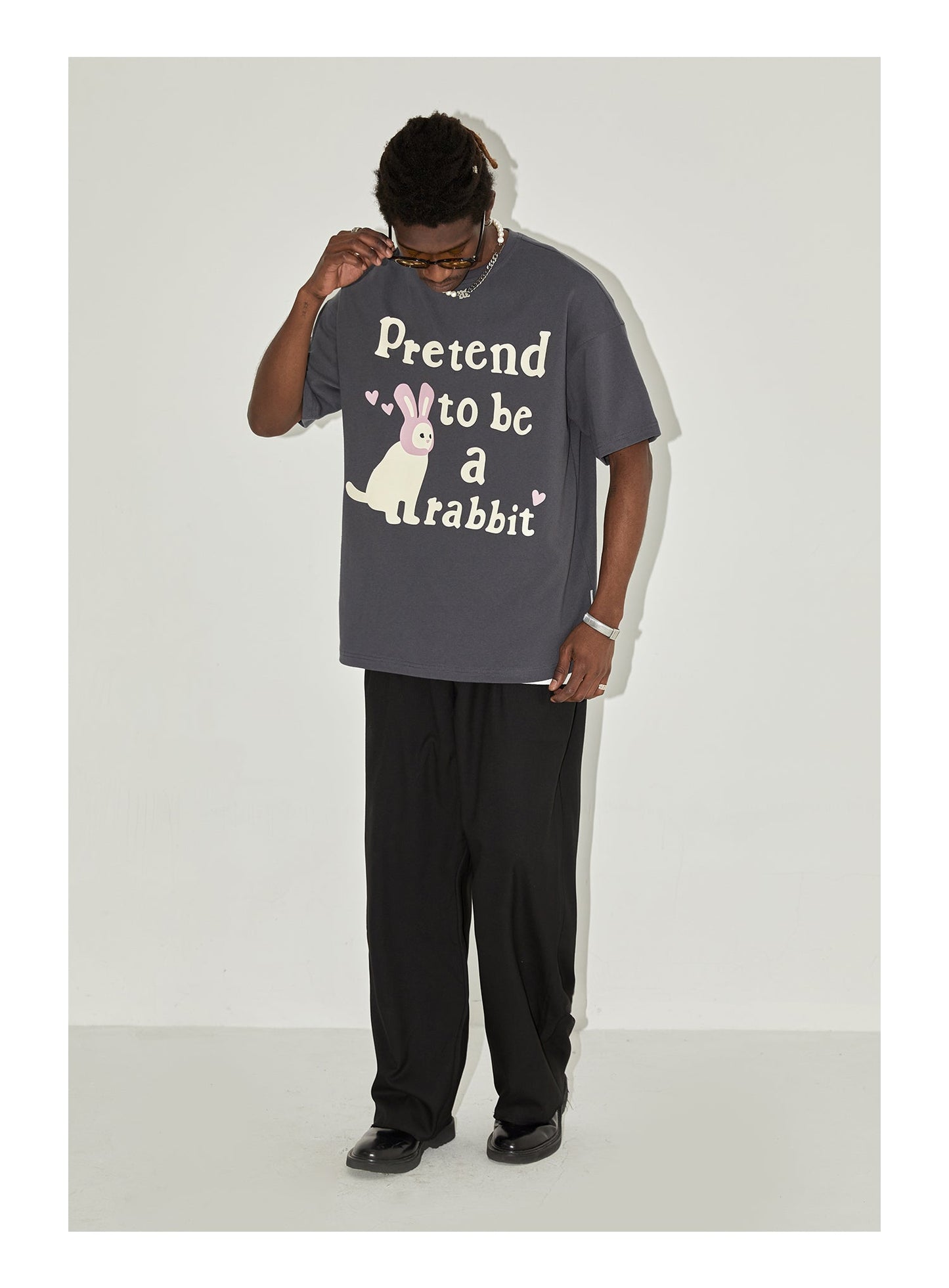 Blank 'Pretend To Be a Rabbit' T-Shirt