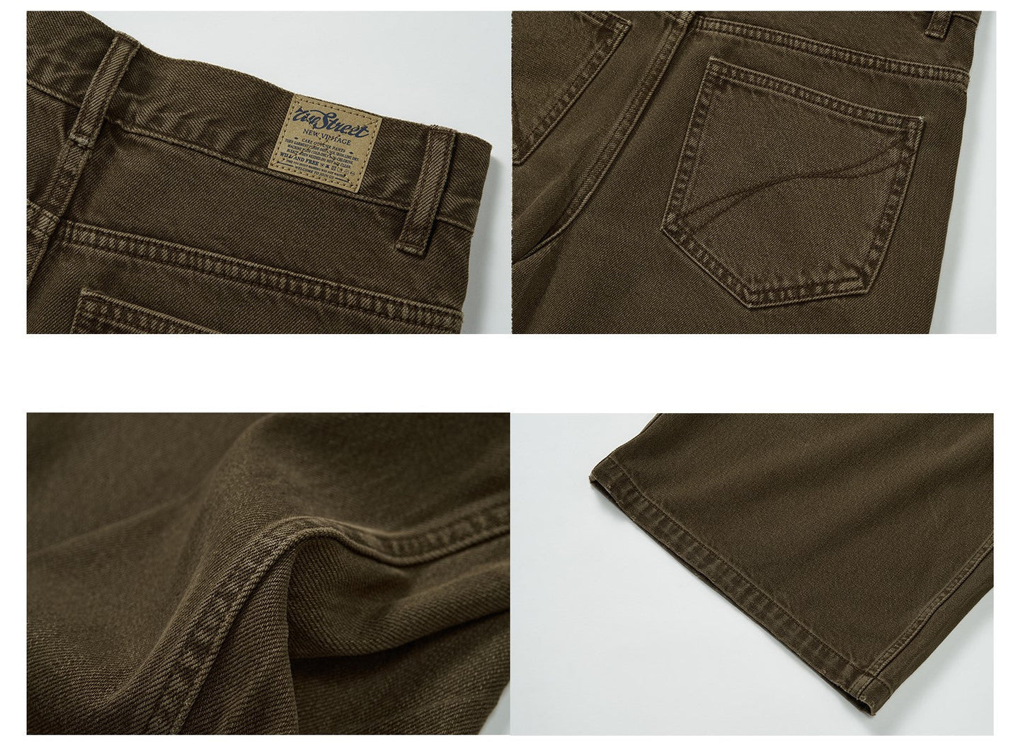 714street Japanese Distressed Denim Shorts