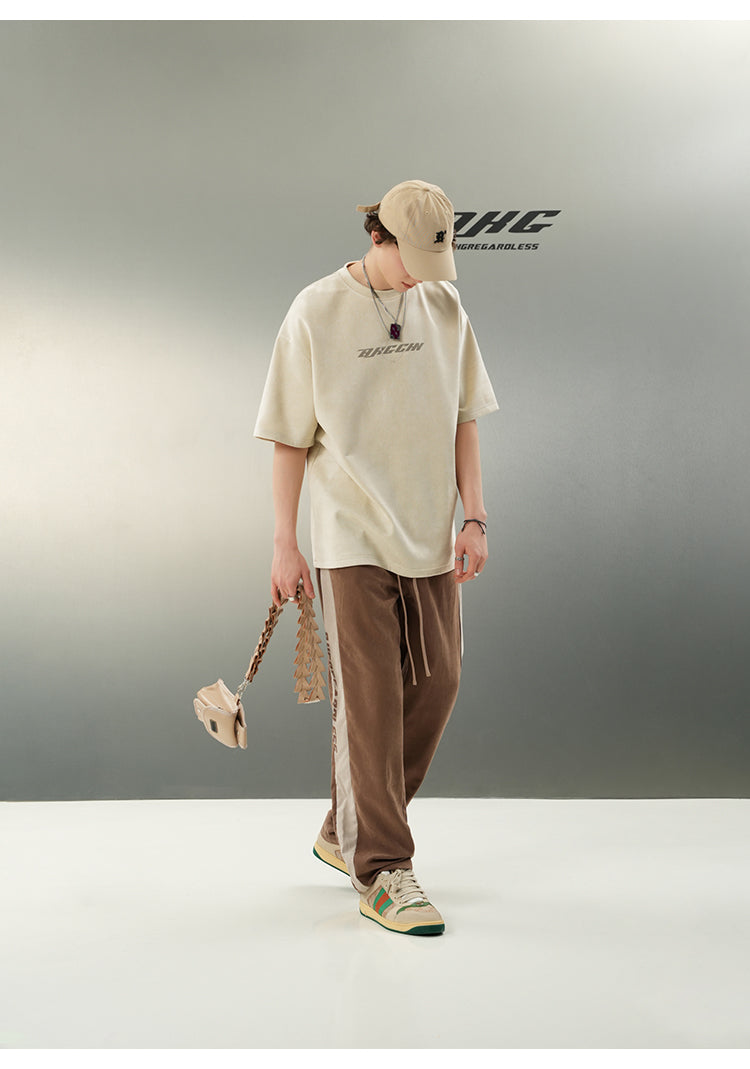 BJHG 'Thorns' Suede T-Shirt