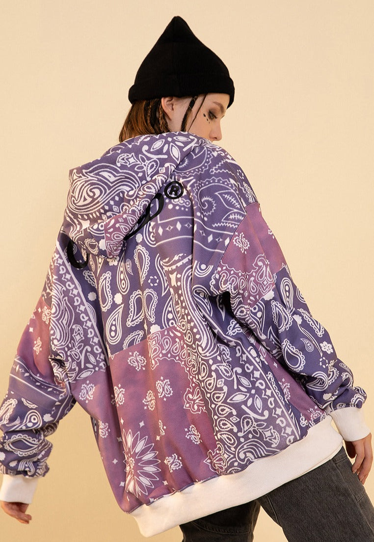 CONKLAB Zip-Up Bandana Jacket
