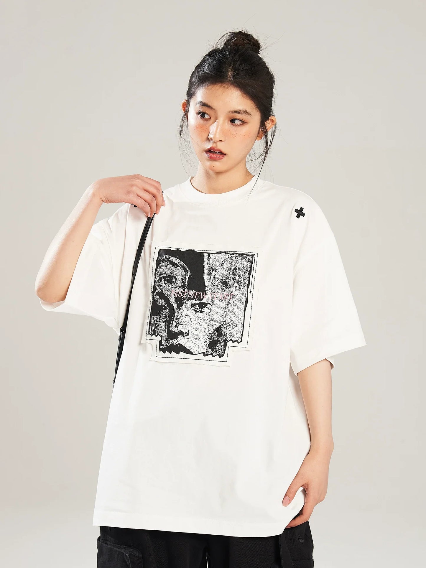 NSTNEW START 'Visions' Collage T-Shirt