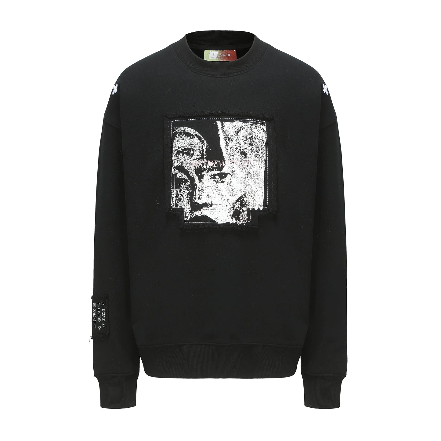 NSTNEW START 'Visions' Collage Knit Sweater