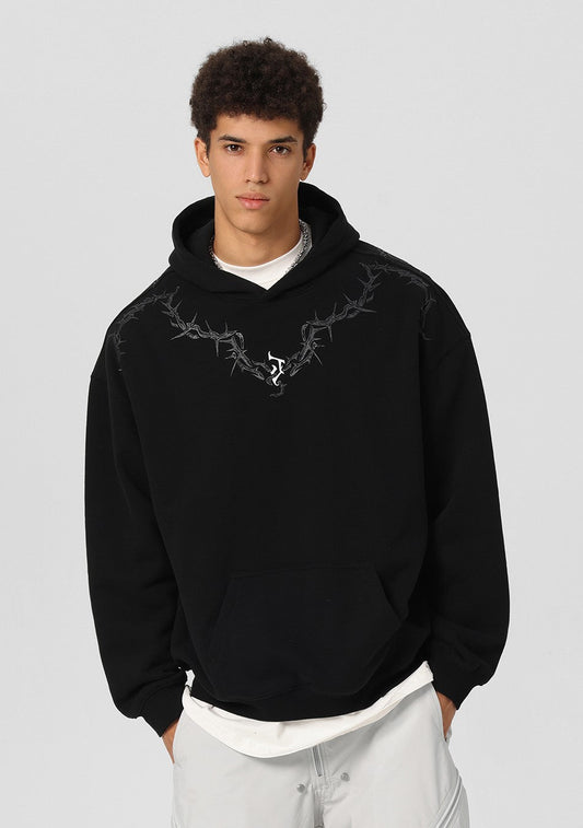 JHYQ Spiked Hoodie