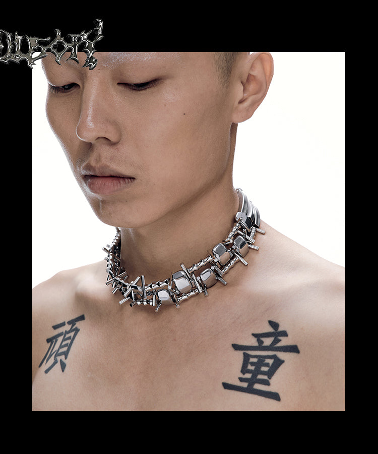 Enchanted Specters Embrace Necklace