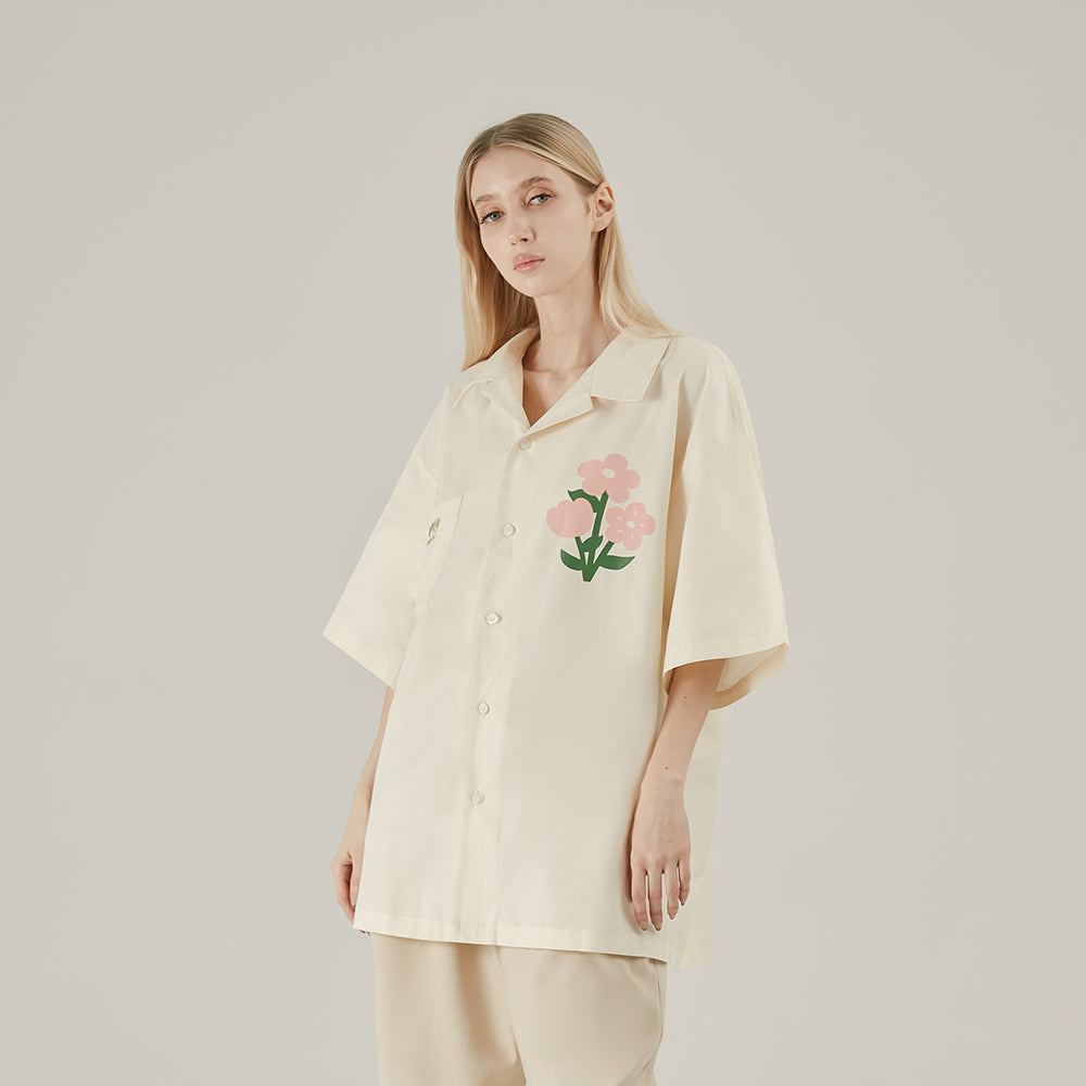 Off-White Button-Up Shirt - EMPTY REFERENCE