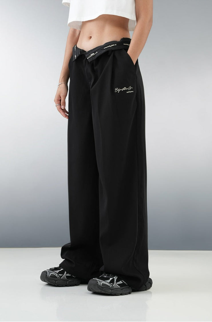 BJHG Stylish Pleated Pants