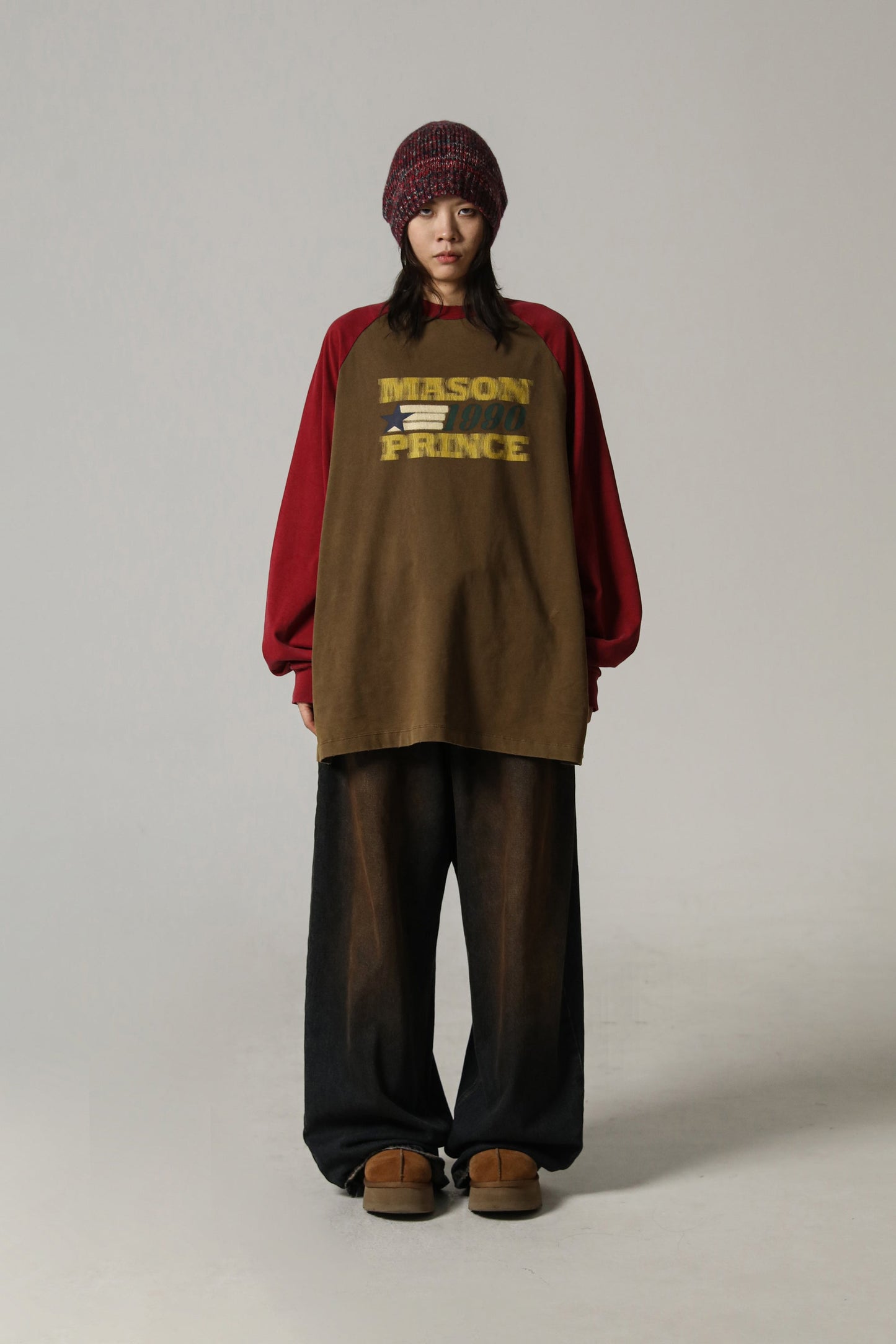 MASONPRINCE '1990' Long Sleeve with Contrast Details