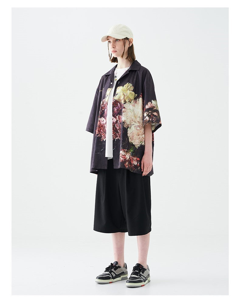 Bold and Edgy 'Baroque' Button-Up