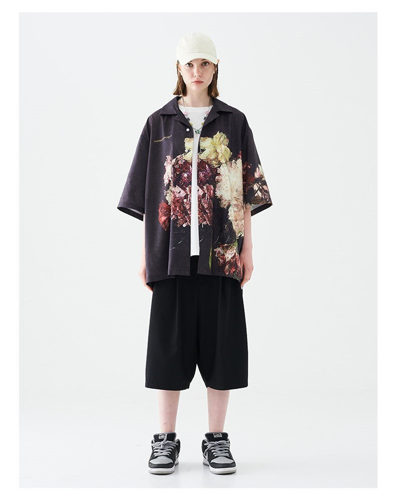 Bold and Edgy 'Baroque' Button-Up