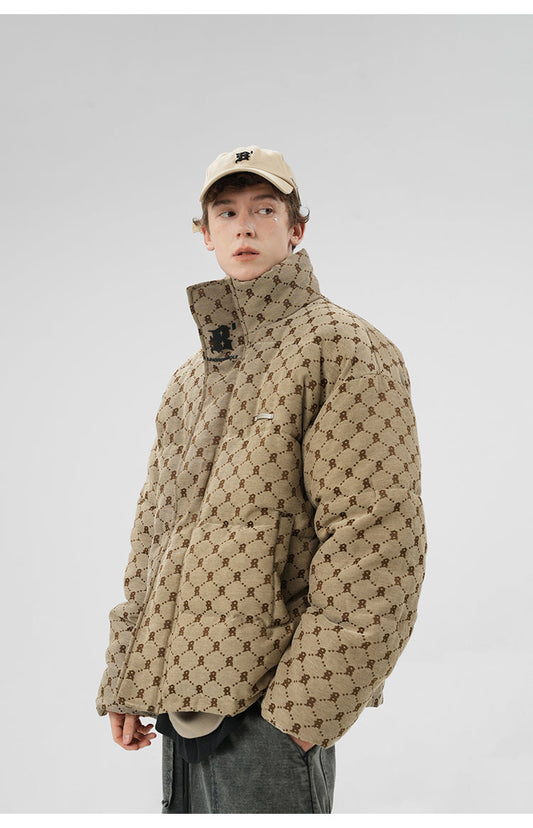 BJHG Personalized Monogram Puffer Jacket
