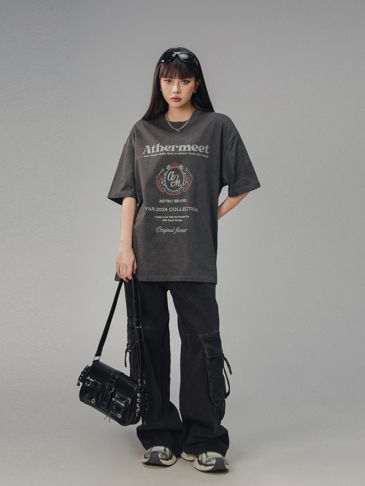 CTB Retro Distressed College T-Shirt