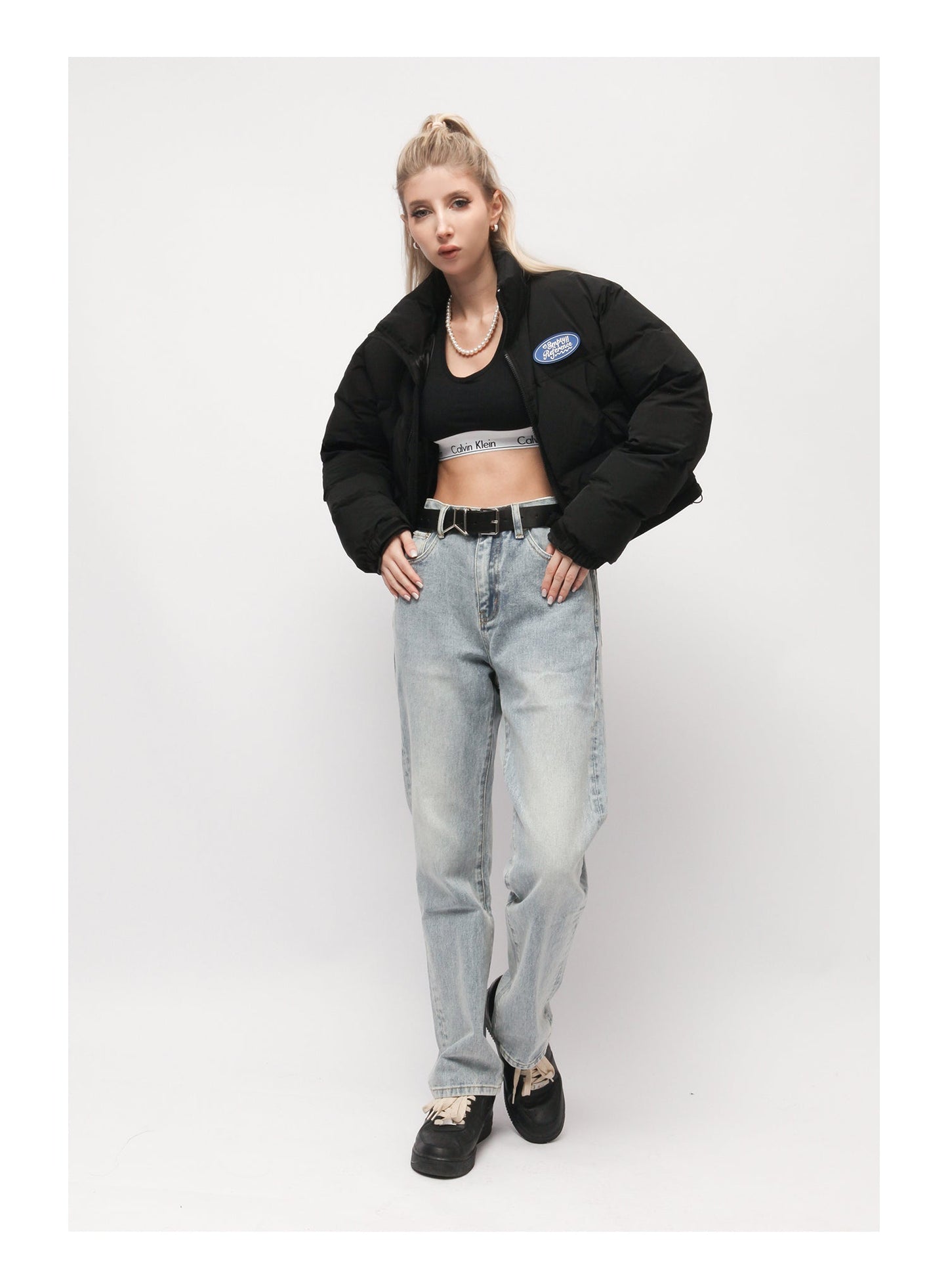 OG Cropped Puffer Jacket - Empty Reference