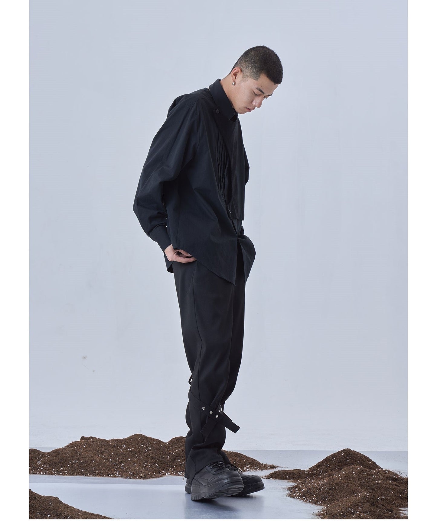 PCLP Unstructured Long Sleeve Polo