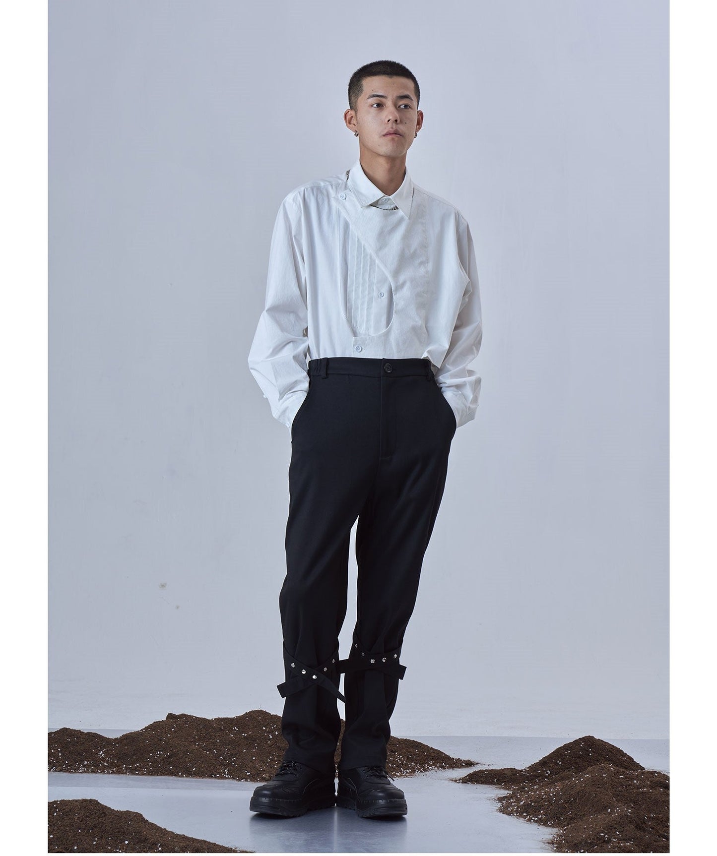 PCLP Unstructured Long Sleeve Polo