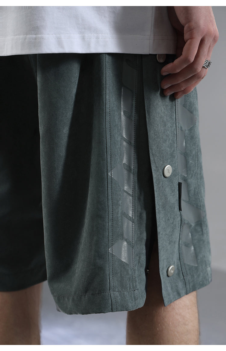 BJHG Casual Button-Up Shorts