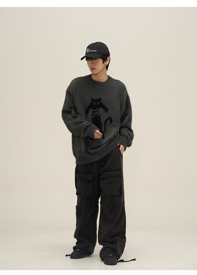 Cat-Inspired Sweater