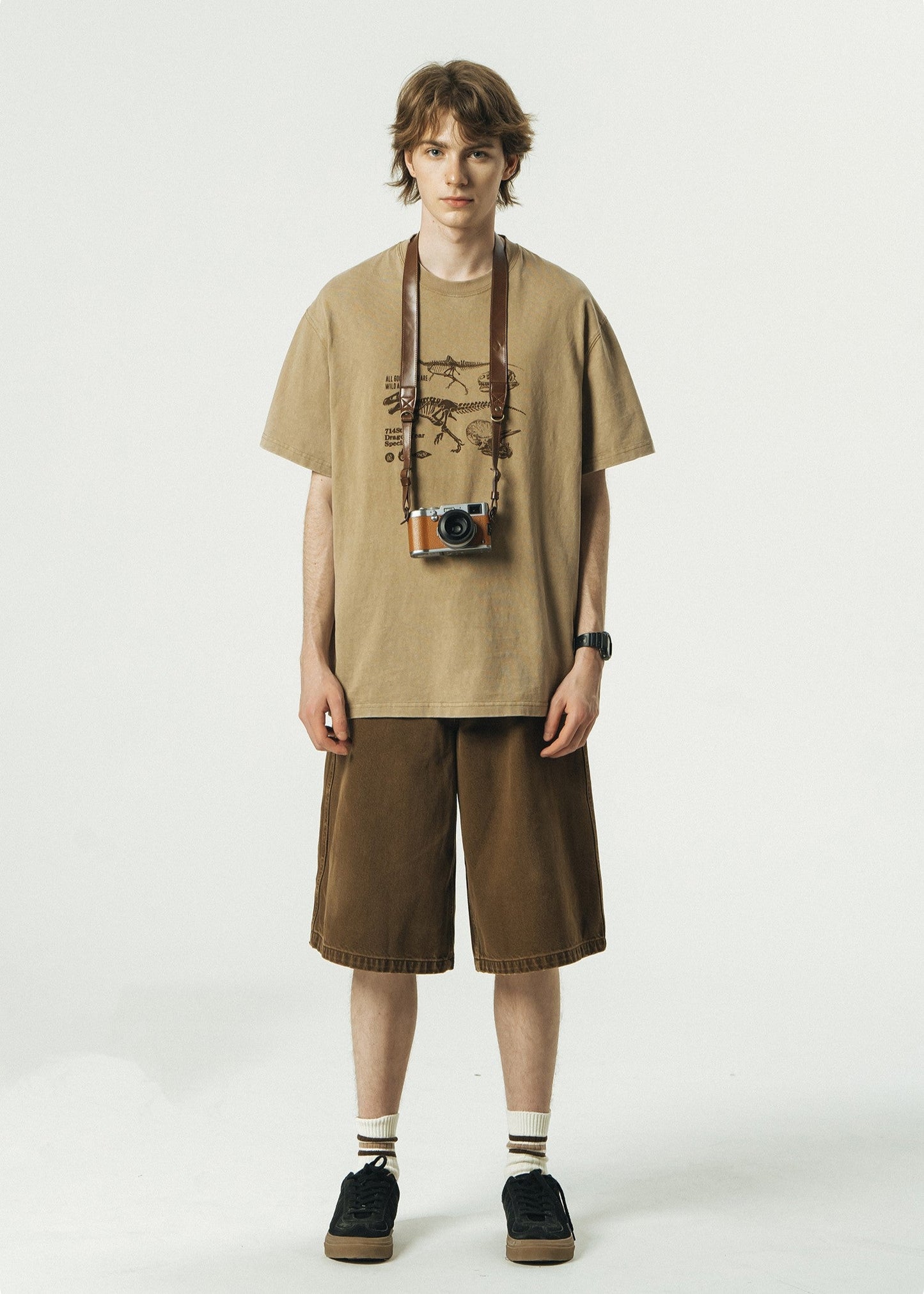 714street Japanese Distressed Denim Shorts