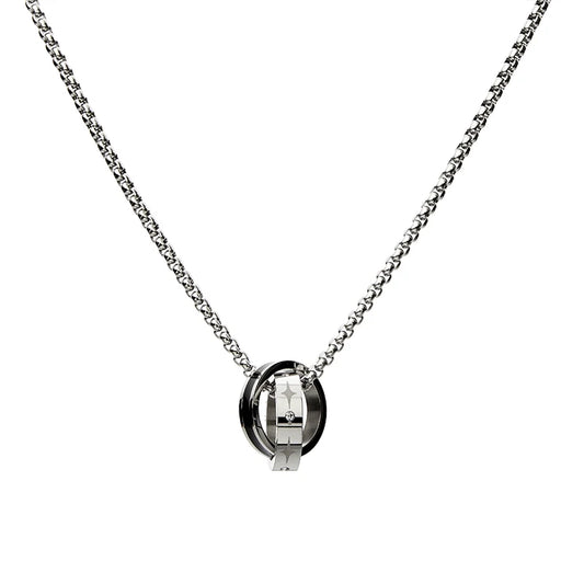 GUUKA Dual Circle Necklace