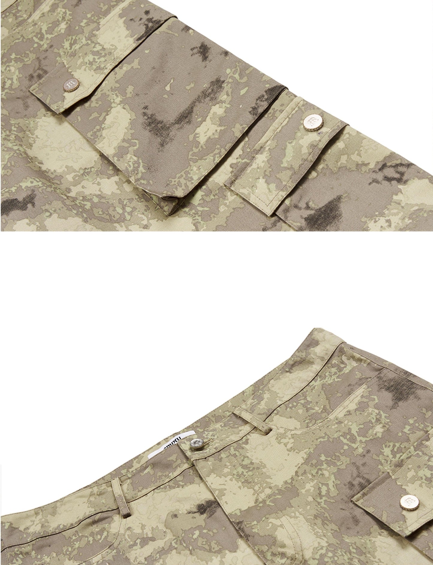 Camouflage Multipocket Cargo Pants - EMPTY REFERENCE