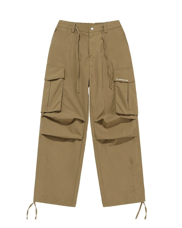 BJHG Pleated Utility Cargo Trousers