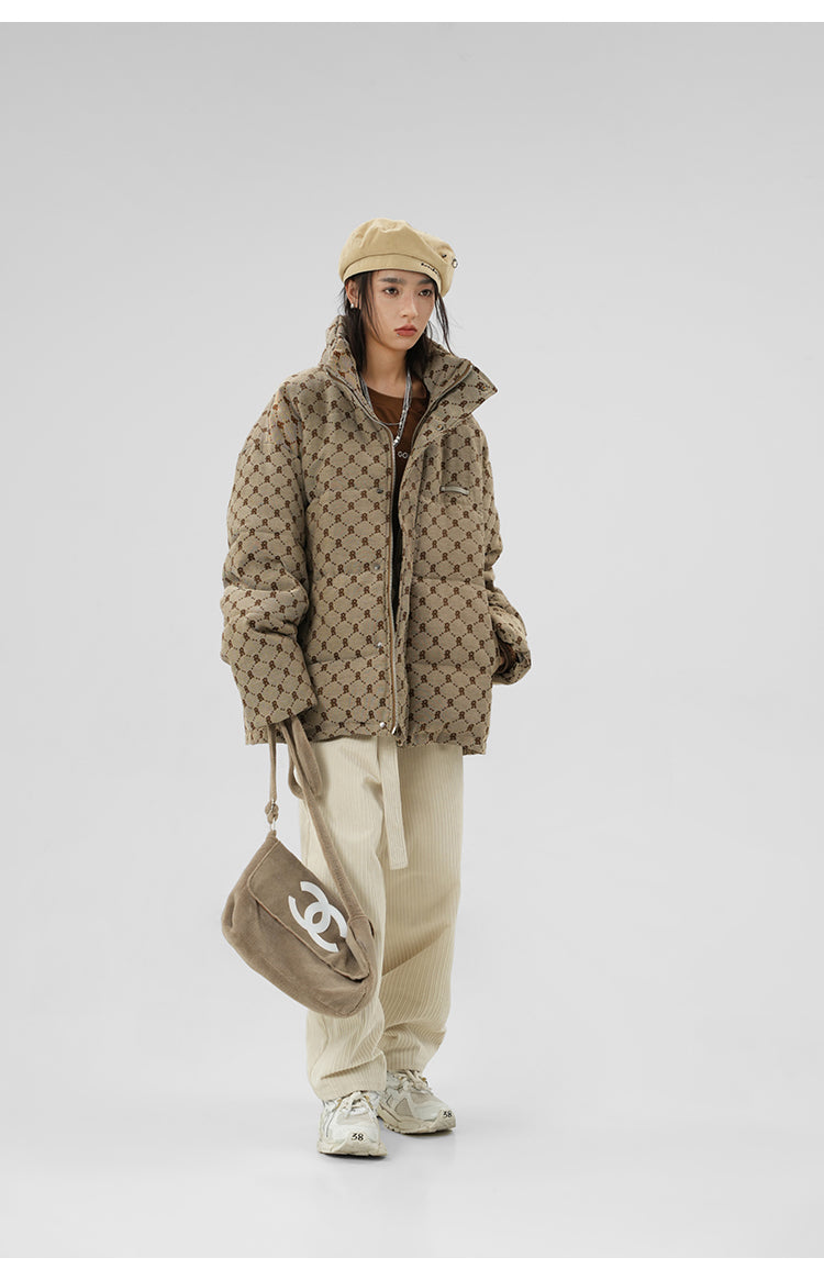 BJHG Personalized Monogram Puffer Jacket