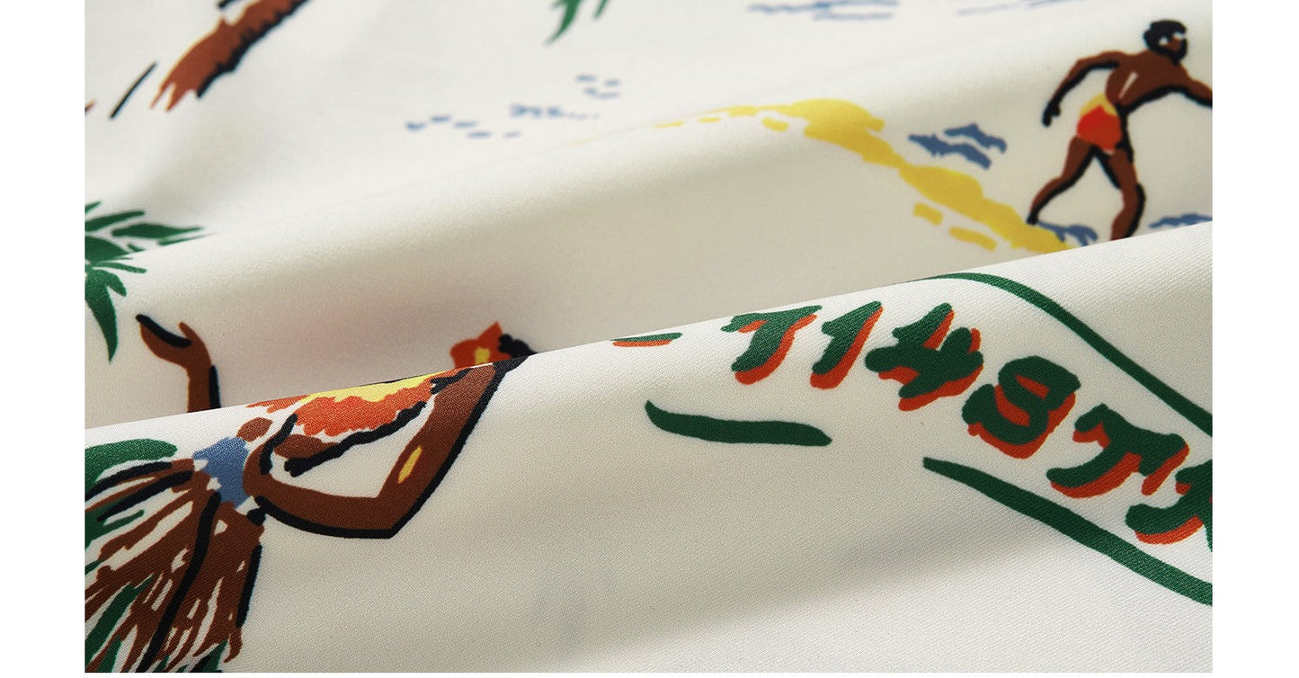 714street 'Breeze' Casual Button-Up Shirt