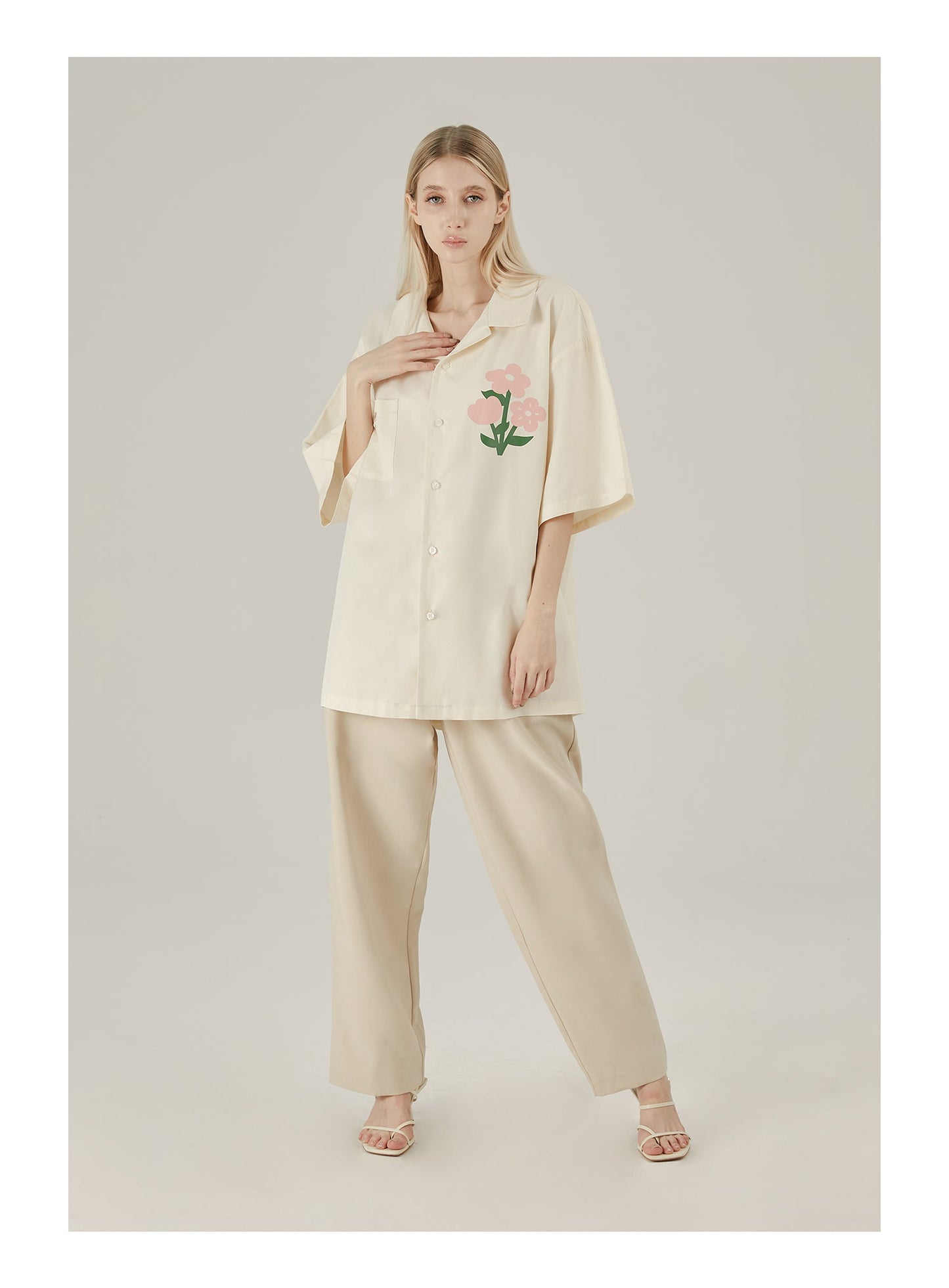 Off-White Button-Up Shirt - EMPTY REFERENCE