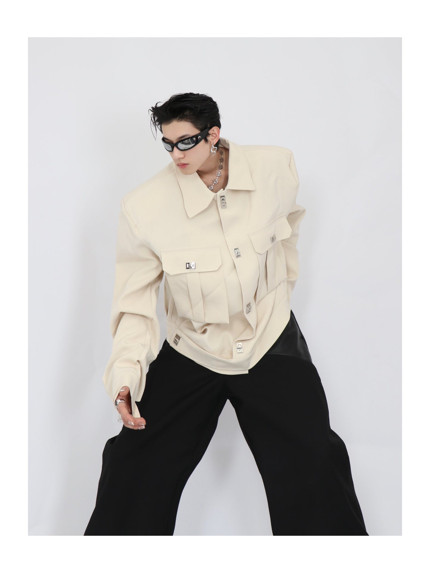 CulturE Padded Shoulder Jacket