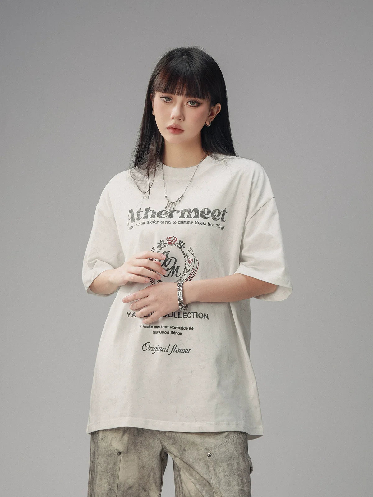 CTB Retro Distressed College T-Shirt