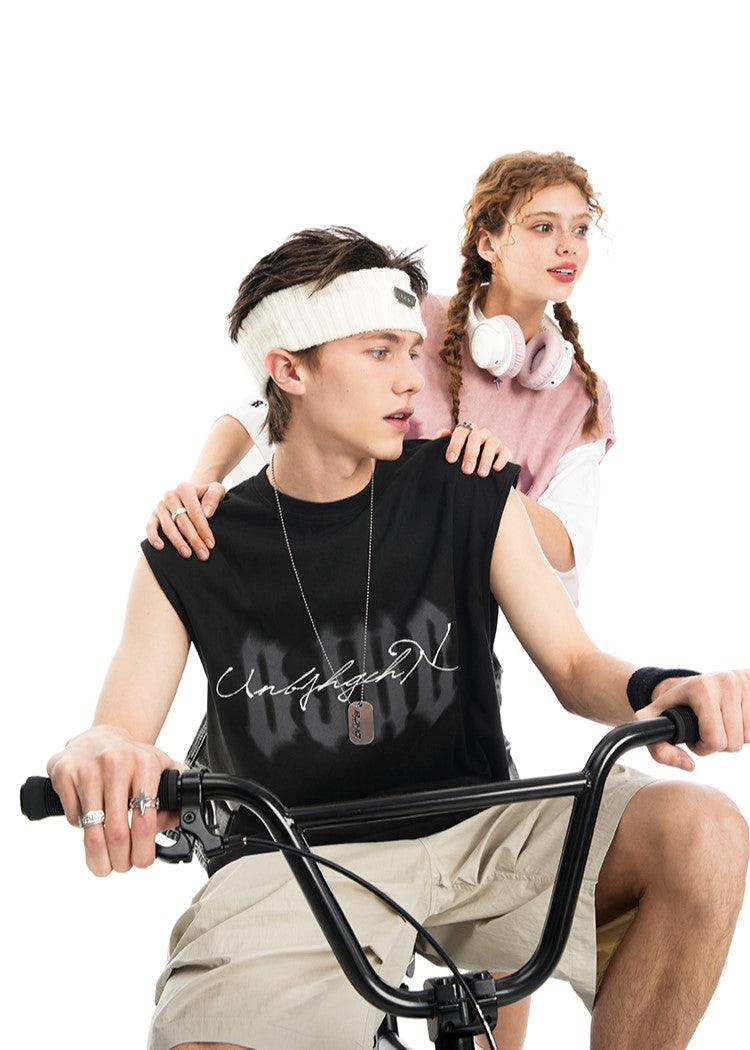 BJHG Logo Sleeveless T-Shirt